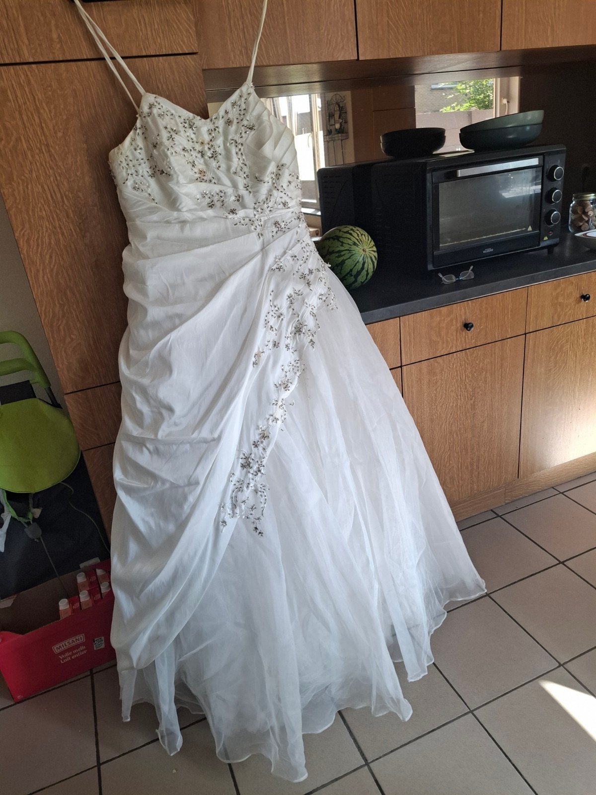 robe de mariée, Vêtements | Femmes, Enlèvement, Porté, Blanc, Robe de mariée