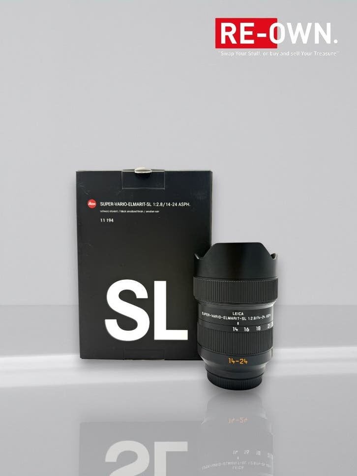 LEICA SUPER-VARIO-ELMARIT-SL 14-24MM F/2.8 | DOOS | GARANTIE, Leica, Zo goed als nieuw, 14 mm, ,