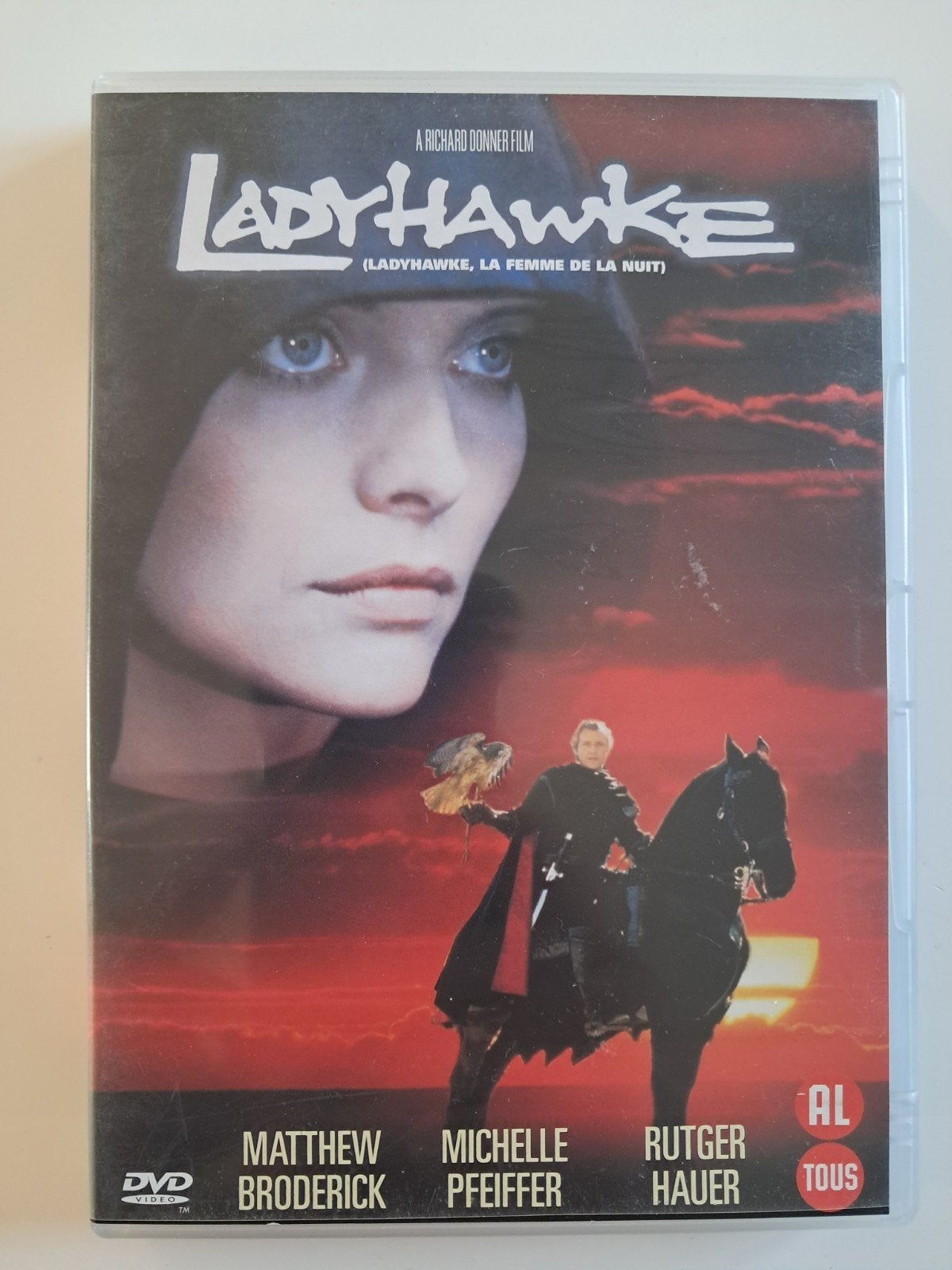 Dvd Ladyhawke (Filmklassieker), Ophalen of Verzenden