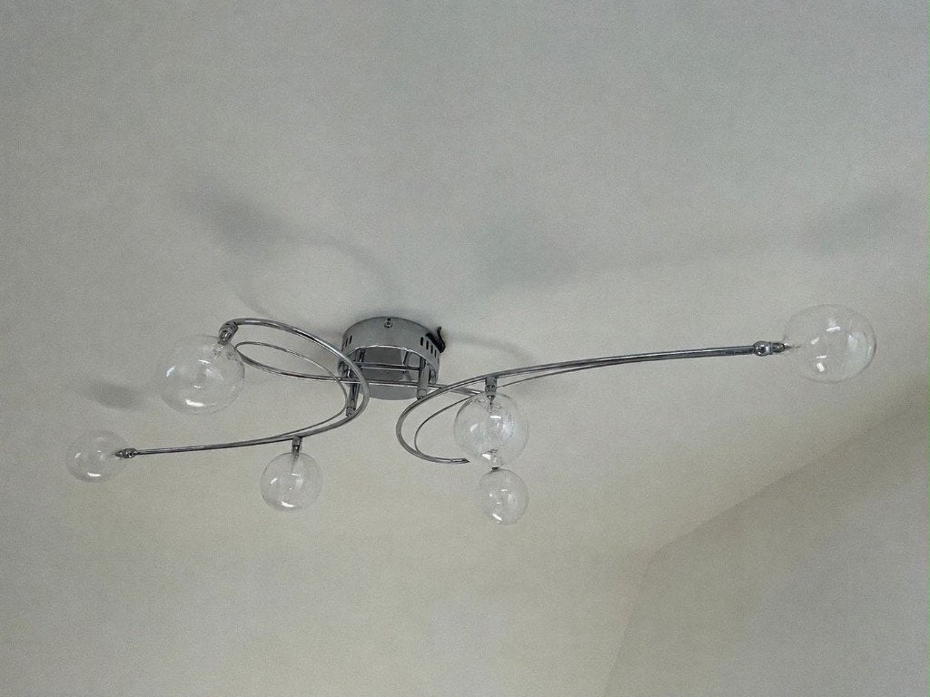 Design plafond verlichting, Ophalen, Zo goed als nieuw, Glas
