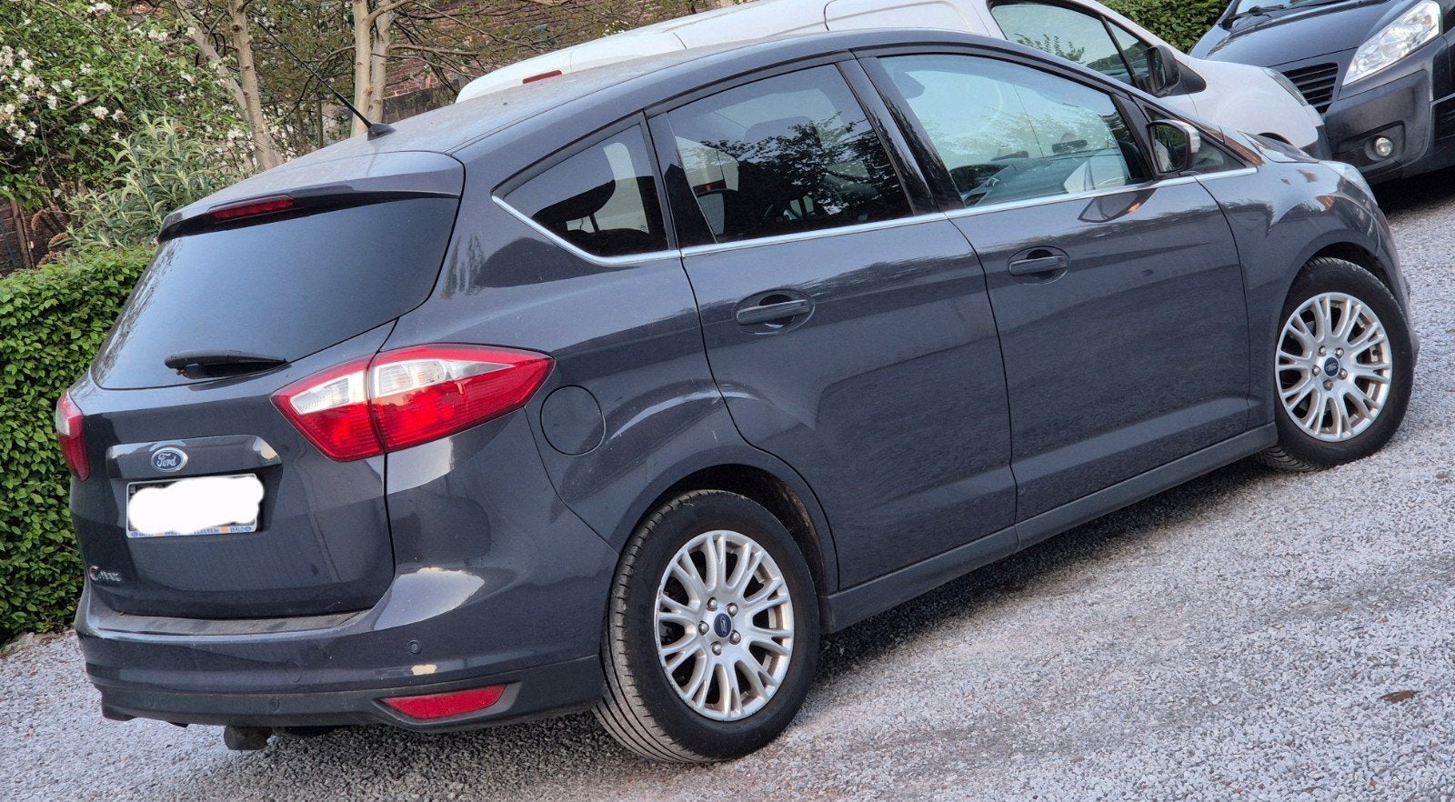 Ford c max 16tdci an2015 cuir clima gps 180mkm 4400€, Auto's, Bluetooth, Euro 5, 1600 cc, Leder