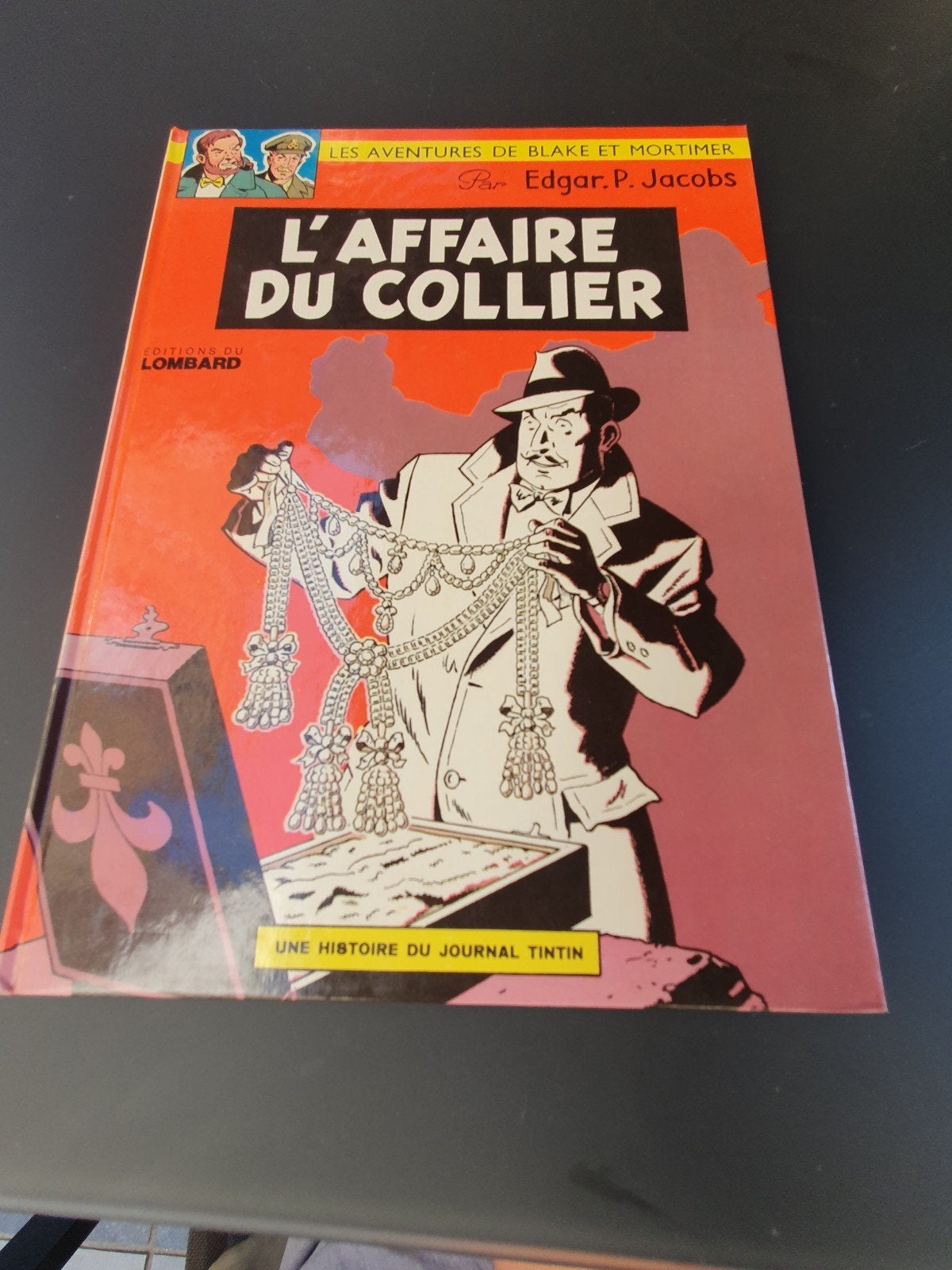 Blake et mortimer l'affaire du collier réédition 1971, Livres, BD, Enlèvement ou Envoi
