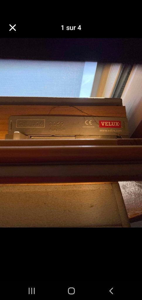 Stores Velux intérieur + extérieur, Bricolage & Construction, Enlèvement, Utilisé, Gris