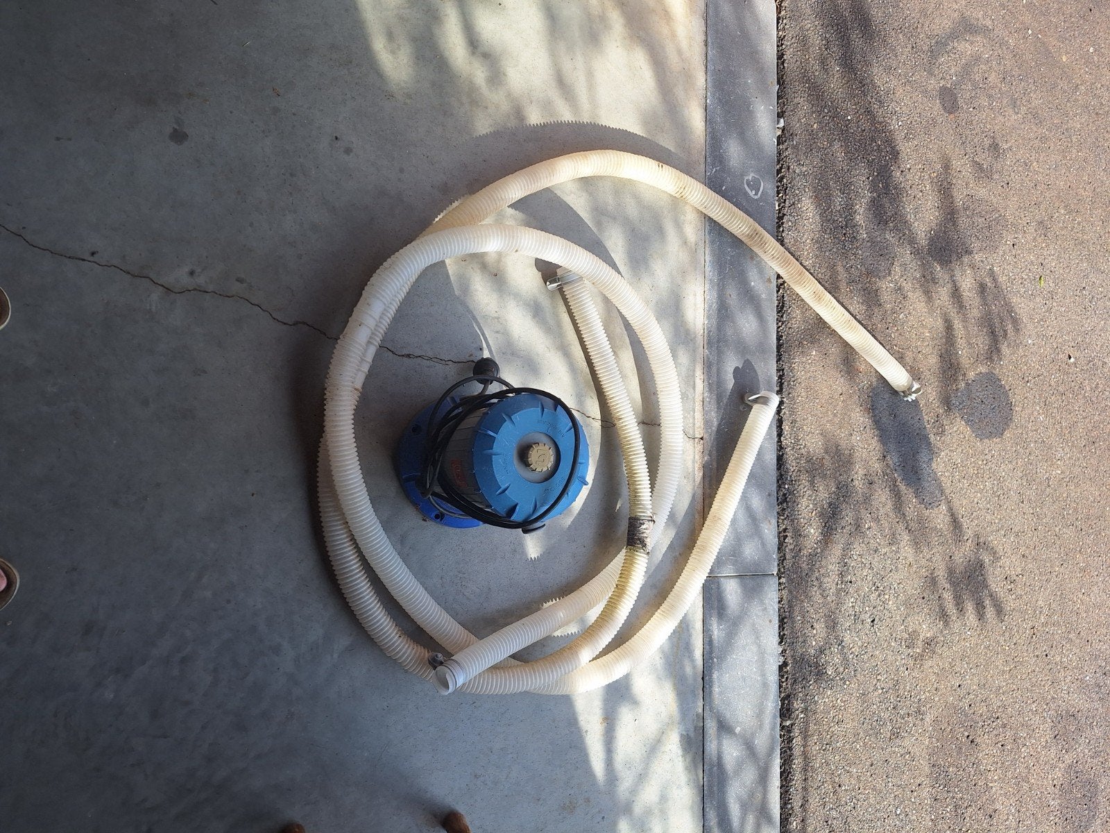 pompe pour piscine, Enlèvement, Pompe