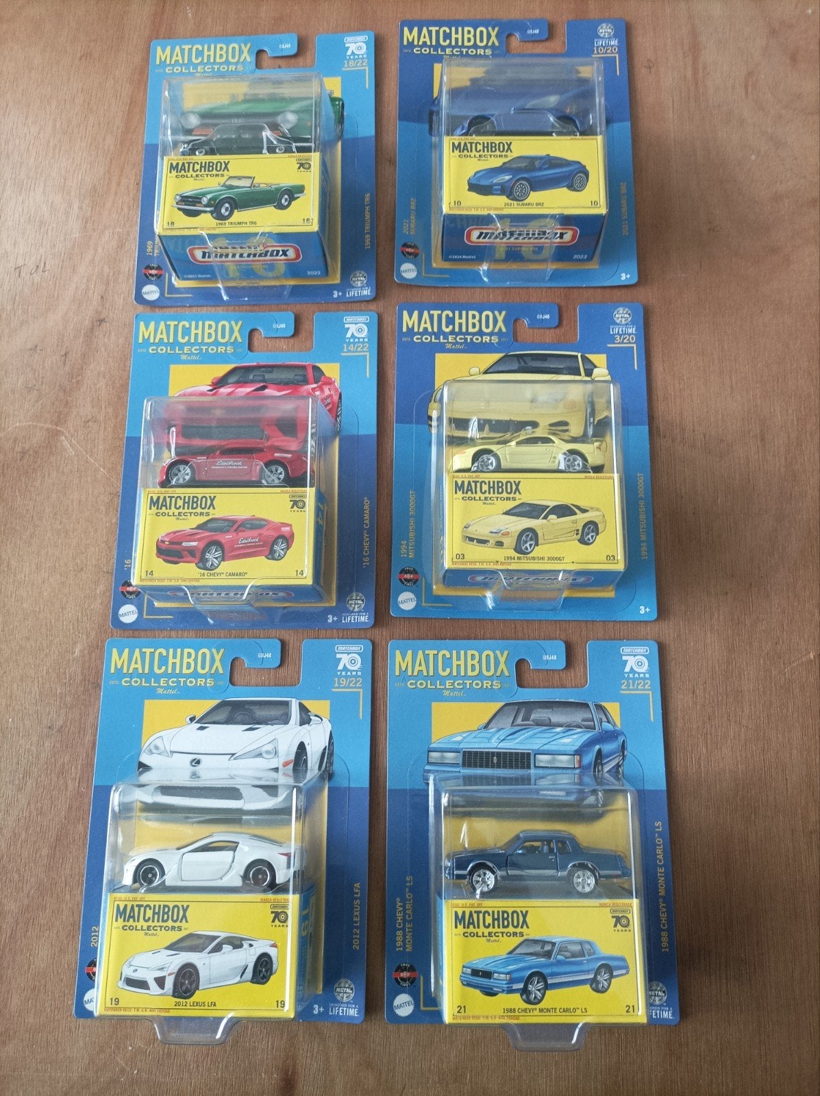 Matchbox Collectors, Chevy, Subaru, Mitsubishi. 6 euros chac, Enlèvement ou Envoi