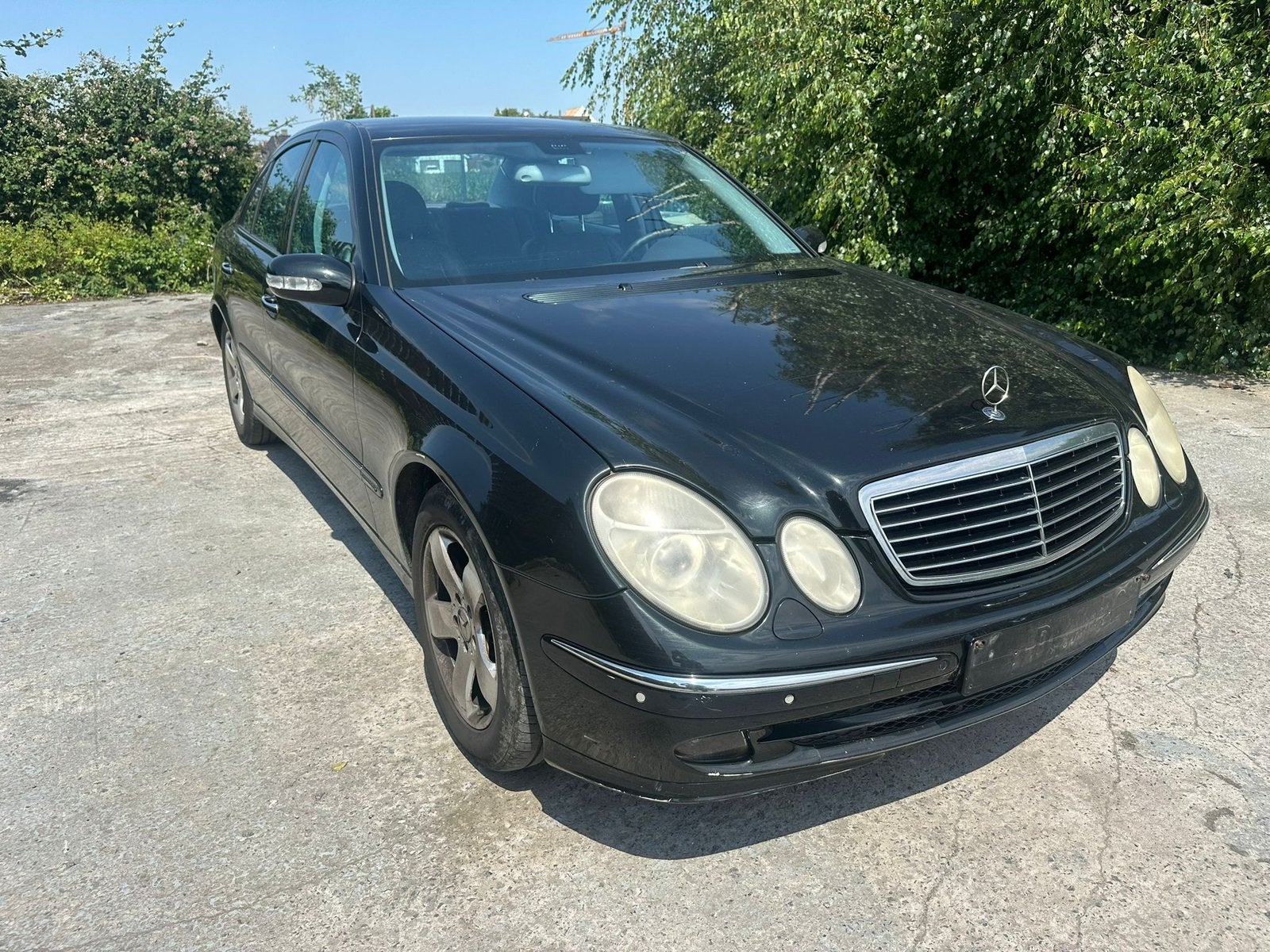 Mercedes e220cdi avantgarde, Auto's, 100 kW, Achterwielaandrijving, Zwart, Parkeersensor