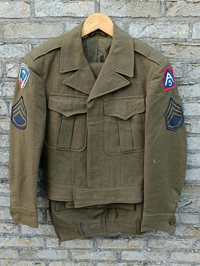 US AIRBORNE UNIFORM, Verzamelen, Ophalen of Verzenden, Landmacht, Kleding of Schoenen