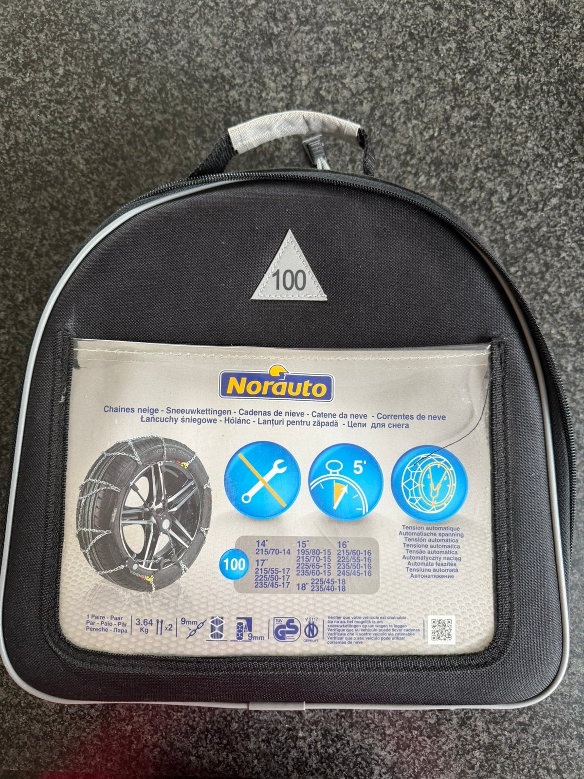 Sneeuwkettingen 14”, 15”, 16”, 17” en 18”, Auto diversen, Sneeuwkettingen, Ophalen, Nieuw