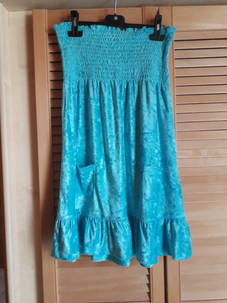 jurk, Verzenden, Nieuw, Maat 38/40 (M), Blauw