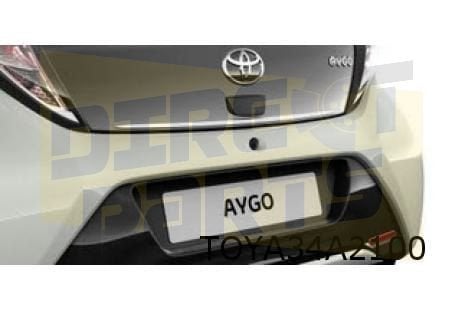 Toyota Aygo Chroom ornament achterklep Origineel! PZ49U90490, Autos : Pièces & Accessoires, Neuf, Arrière, -, Haillon arrière