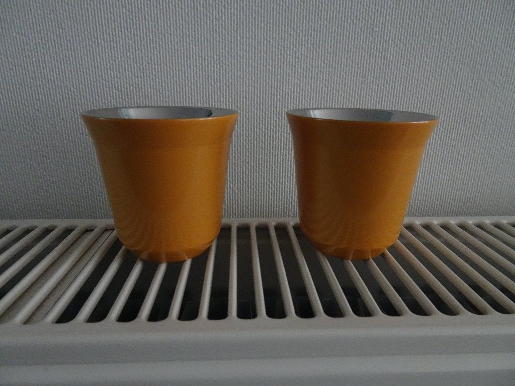 espresso kopjes met dubbele wanden, Comme neuf, Enlèvement, Autres matériaux, Autres styles