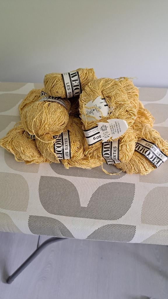 Lot de 14 pelotes "Welcomme  Les Sixties", Hobby & Loisirs créatifs, Tricot & Crochet, Enlèvement ou Envoi, Neuf, Tricot ou Crochet