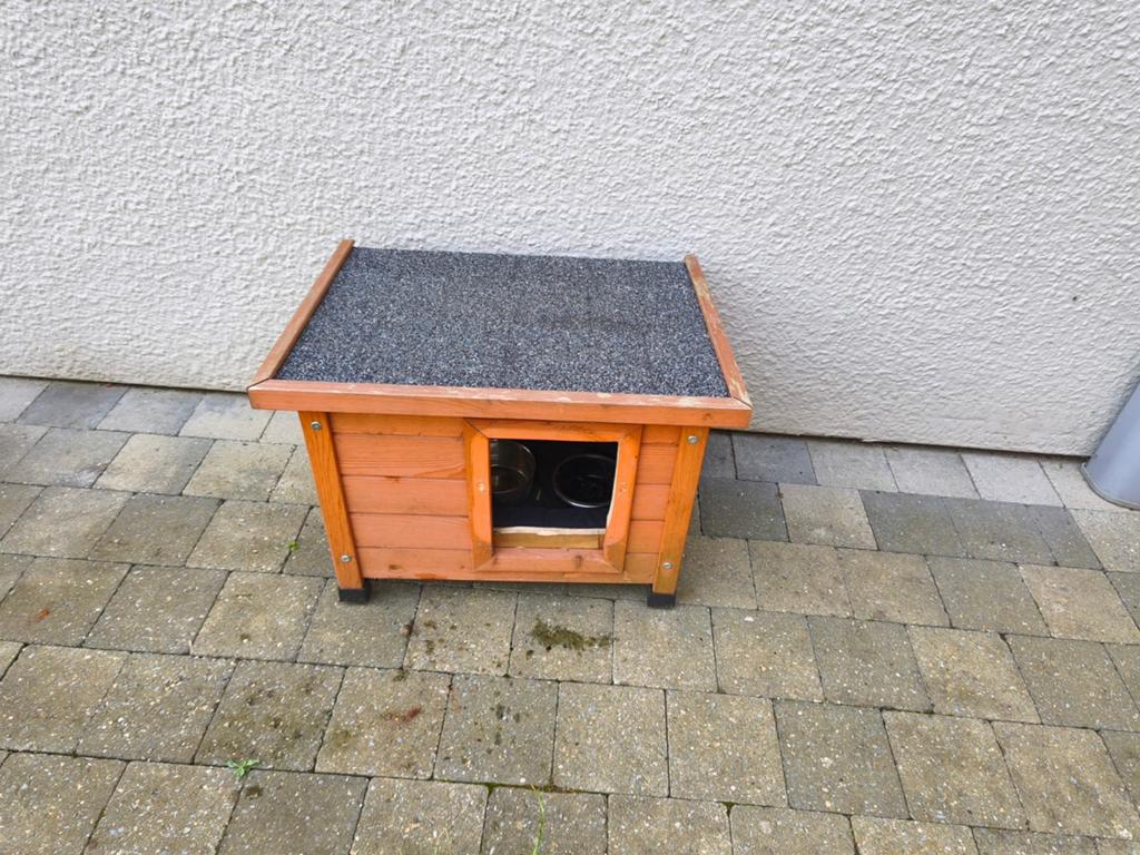 Klein kattenhok, Ophalen, Hondenhok