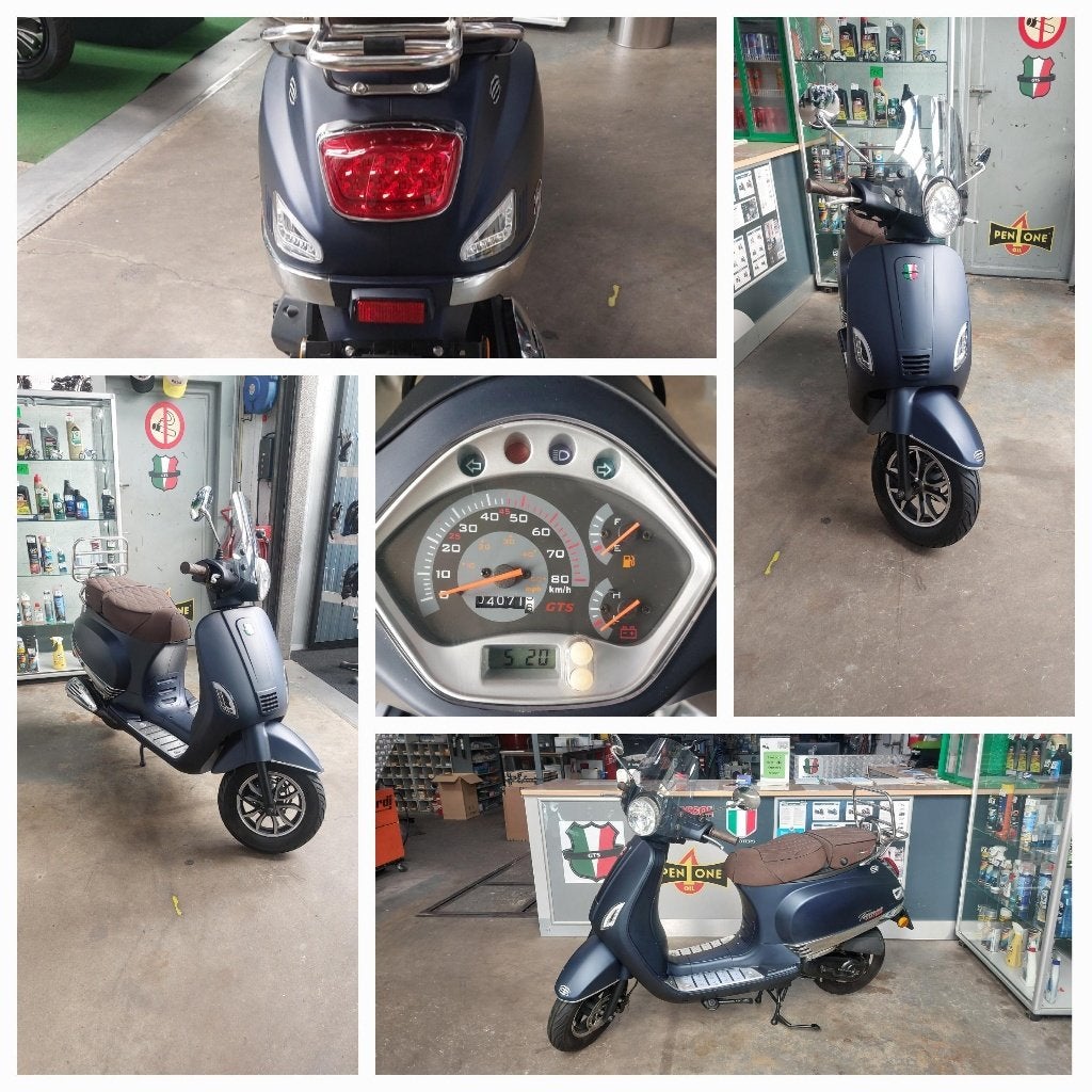 2dehands scooter gts toscana klasse B perfecte staat 1199€, Comme neuf, Classe B (45 km/h), Enlèvement, GTS