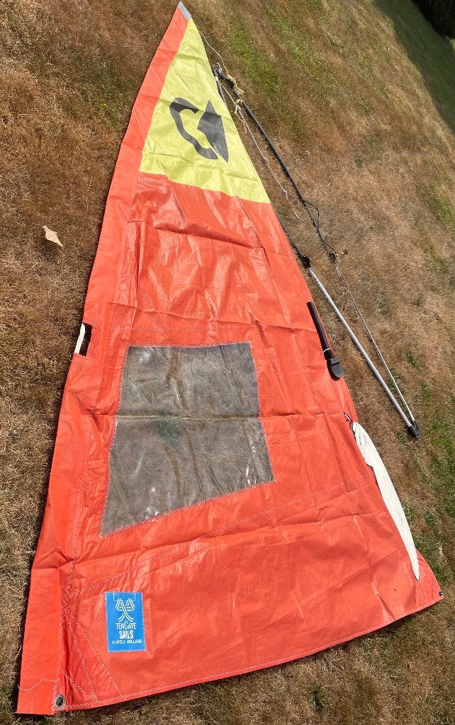 Surfplank Ten Cate toebehoren., Watersport en Boten, Ophalen, Gebruikt, Overige typen, Met mast