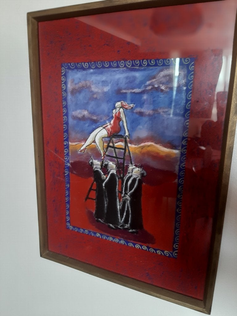 Aquarelle sur papier Jacques Tange, Enlèvement ou Envoi, Autres sujets, Aquarelle, Papier
