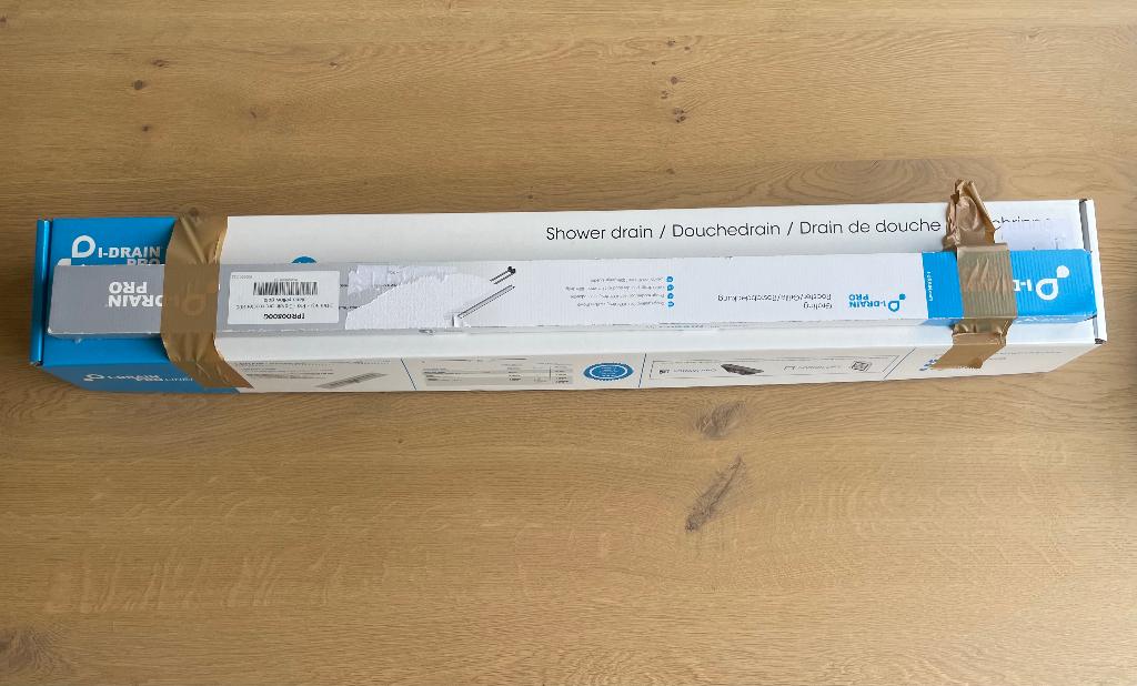 Douchegoot I-Drain Pro Linear54 met yellow gold rooster, Bricolage & Construction, Tuyaux & Évacuations, Enlèvement, Neuf, Autres types