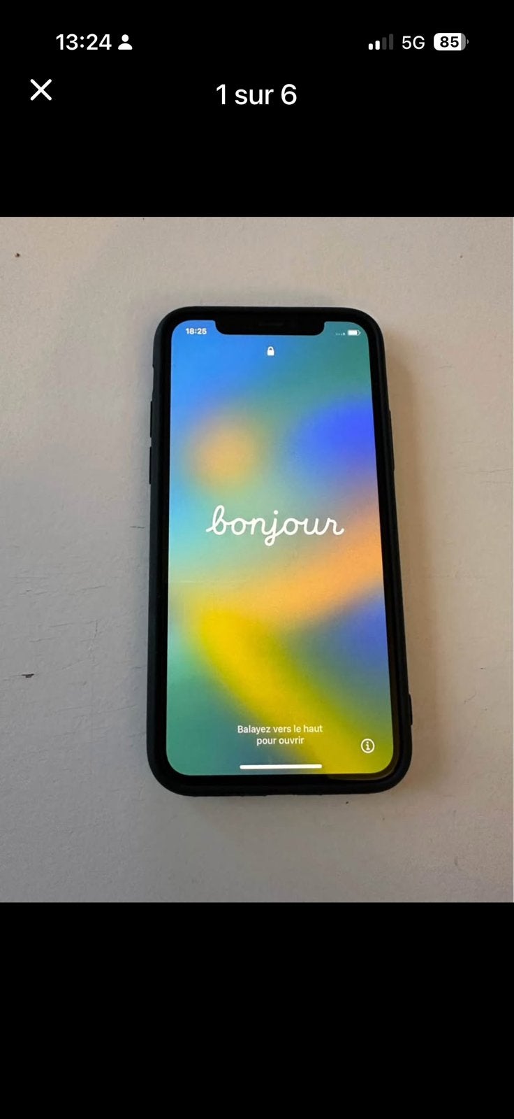 I phone XS 64gb silver tres bon etat, Télécoms, Enlèvement, Utilisé