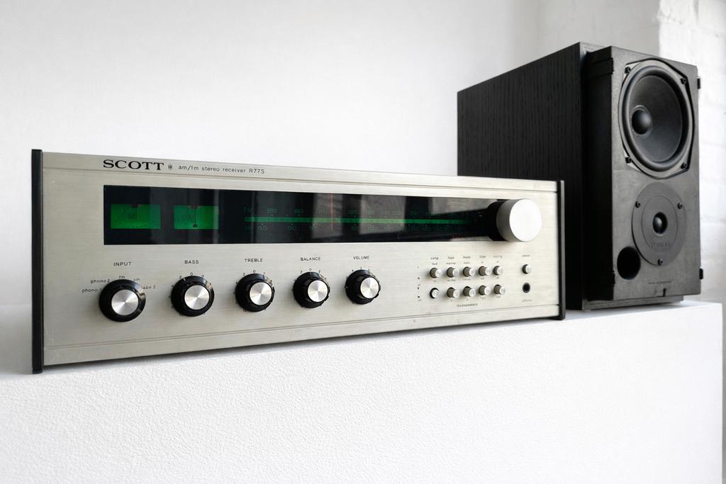Scott R77S tunerversterker - uitstekend, Audio, Tv en Foto, Versterkers en Ontvangers, Overige merken, Gebruikt, Ophalen of Verzenden