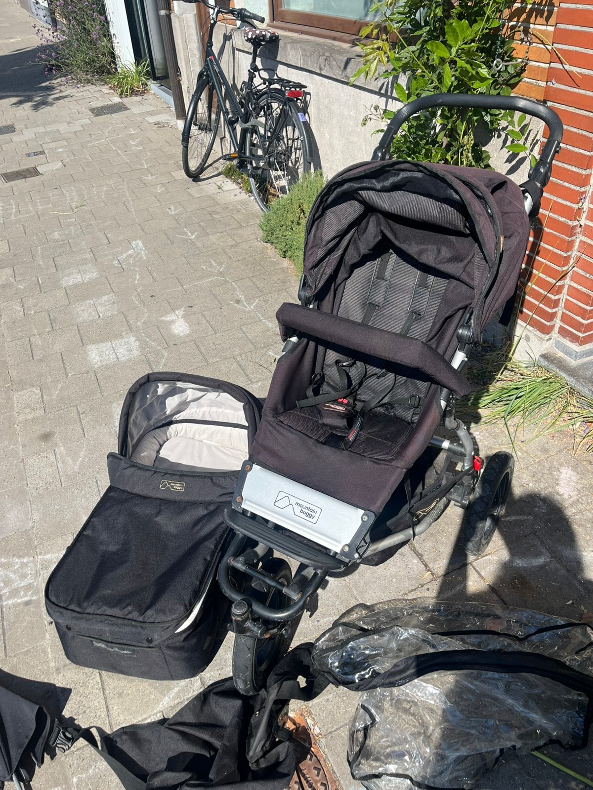 Mountain buggy Urban jungle, Kinderen en Baby's, Ophalen, Gebruikt, Overige merken, Regenhoes