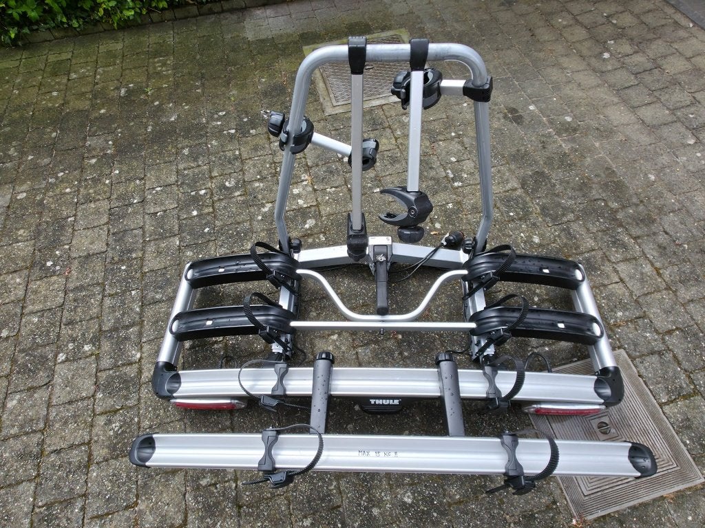 Thule EuroClassic G6 929 fietsdrager 3+1 fietsen, Auto diversen, Fietsendragers, Ophalen, 3 fietsen of meer, Gebruikt, Trekhaakdrager