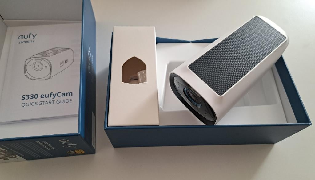 Caméra de surveillance  Solaire Eufycam 3 add-on, Enlèvement, Neuf, Blanc, Autres matériaux