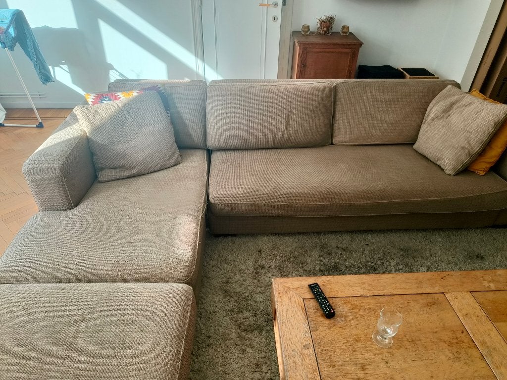 Zetel (gratis op te halen op 26 september), 250 à 300 cm, Banc d'angle, Quatre personnes ou plus, 125 à 150 cm