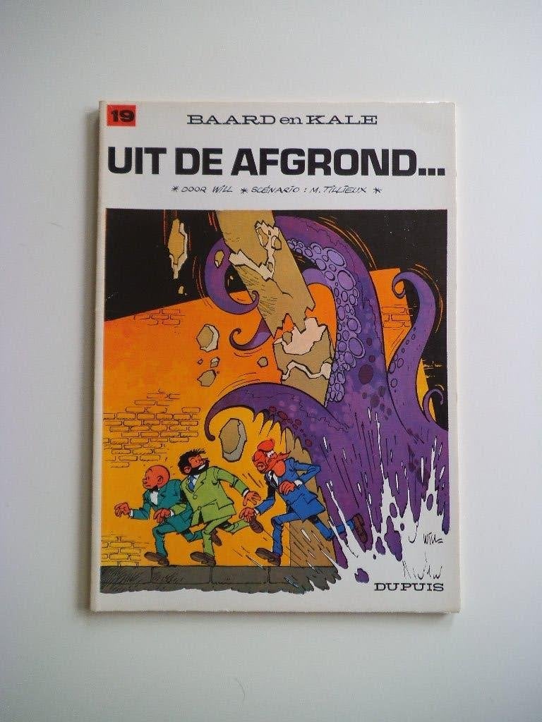 Baard en Kale 19 Uit de afgrond 1977, Gelezen, Eén stripboek, Ophalen of Verzenden, Rosy