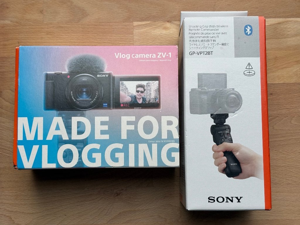 Sony ZV-1 Vlog Camera + Shooting Grip — Nieuw in doos!, Ophalen, Compactcamera, Sony, Beeldstabilisatie