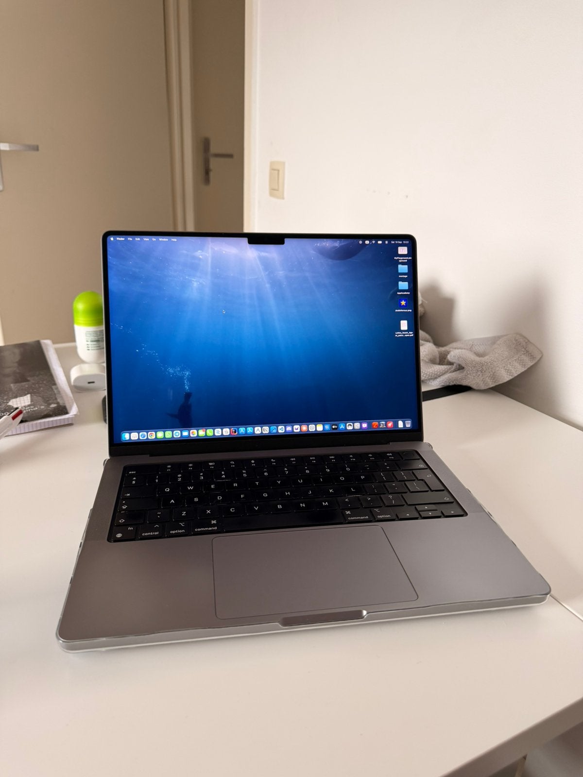 Macbook Pro M1 Pro, Informatique & Logiciels, Qwerty, Utilisé, 16 GB, Enlèvement