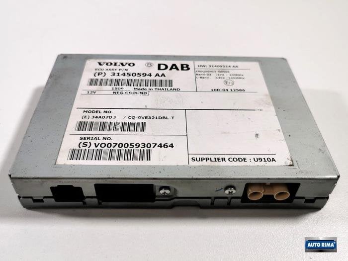 DAB module van een Volvo XC60, Gebruikt, -, -, Ophalen of Verzenden