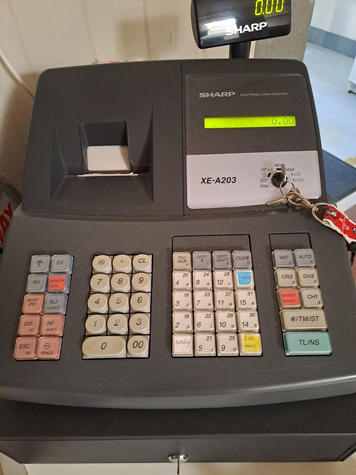 Caisse enregistreuse Sharp XE A203, Collections, Appareils électroniques, Enlèvement