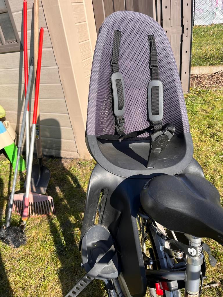 Fietsstoeltje Qibbel Air, Fietsen en Brommers, Ophalen, Achterzitje, 9 t/m 36 kg, Gebruikt