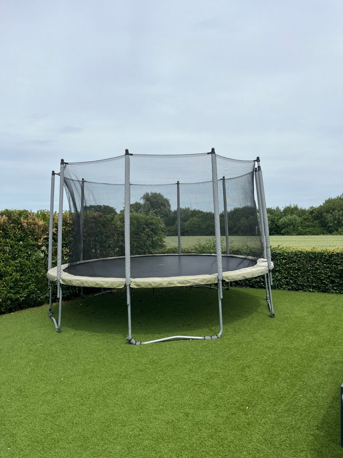 Trampoline, Kinderen en Baby's, Speelgoed | Buiten | Trampolines, Ophalen, Zo goed als nieuw