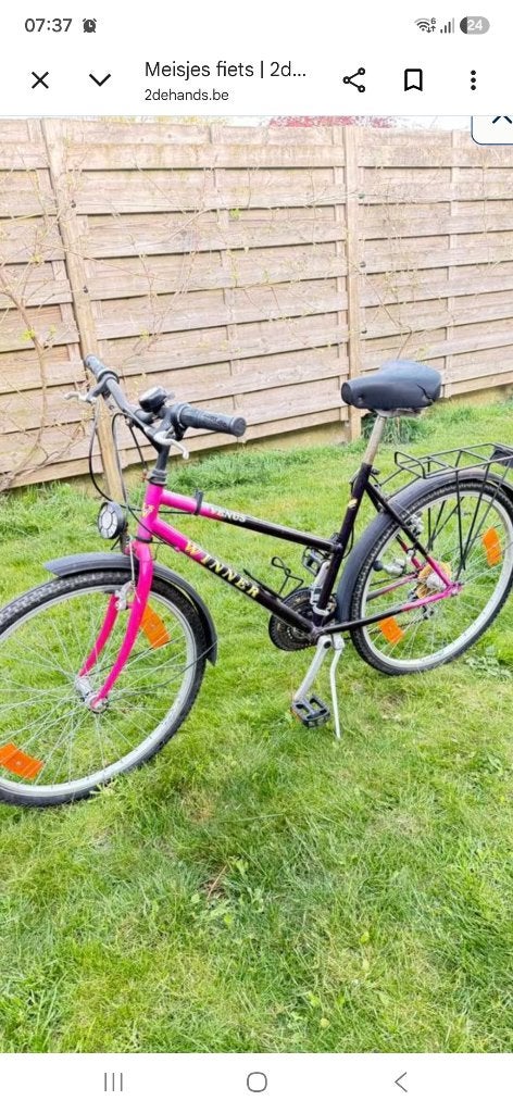 Fiets, Autres marques, Vitesses, Frein sur jante, Enlèvement