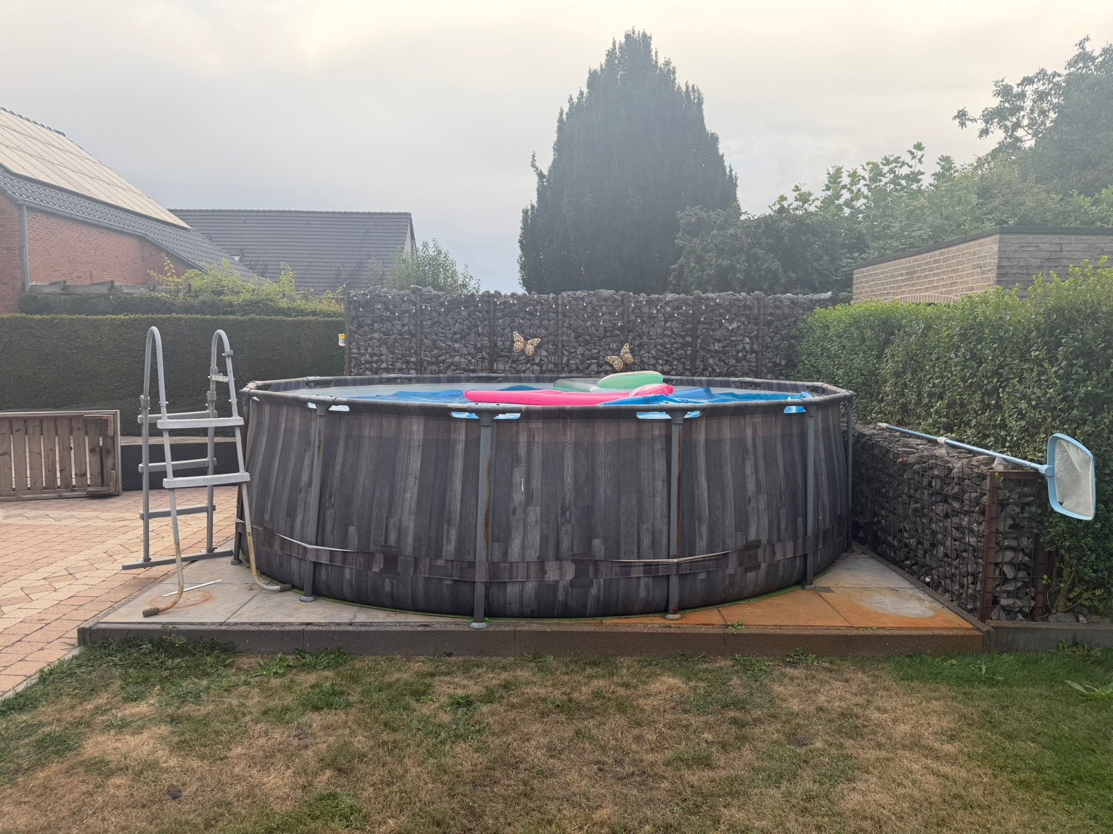Zwembad + zandfilter, Tuin en Terras, Zwembaden, Ophalen, Zo goed als nieuw