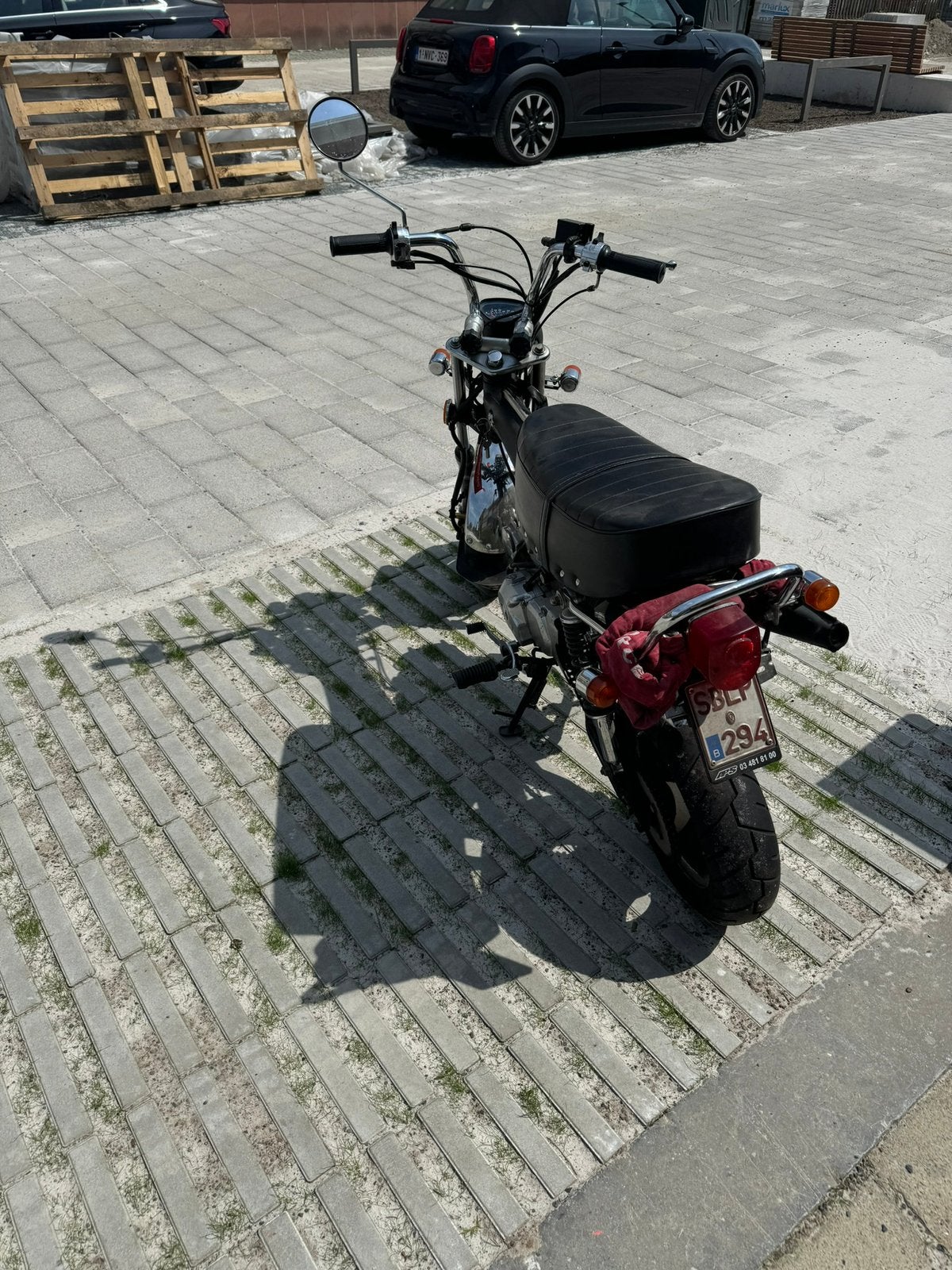 Zhenhua Dax Matte Zwart, Fietsen en Brommers, Brommers | Honda, Ophalen, Gebruikt
