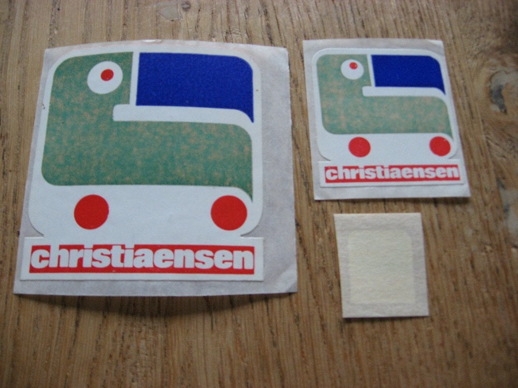 Vintage Stickers christiaensen Oude Speelgoedwinkel, Verzamelen, Ophalen of Verzenden, Nieuw, Winkel of Supermarkt