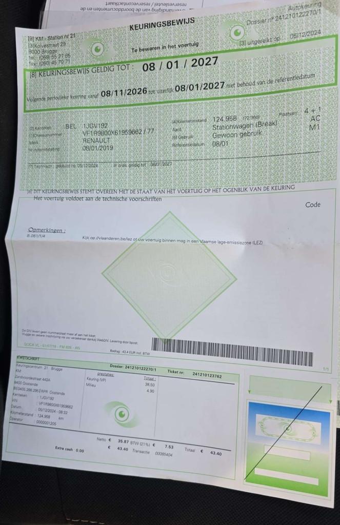 Renault Clio 0.9 TCe Cool bj. 2019 159000km Euro 6, Auto's, Euro 6, 65 kW, Bedrijf, 5 deurs