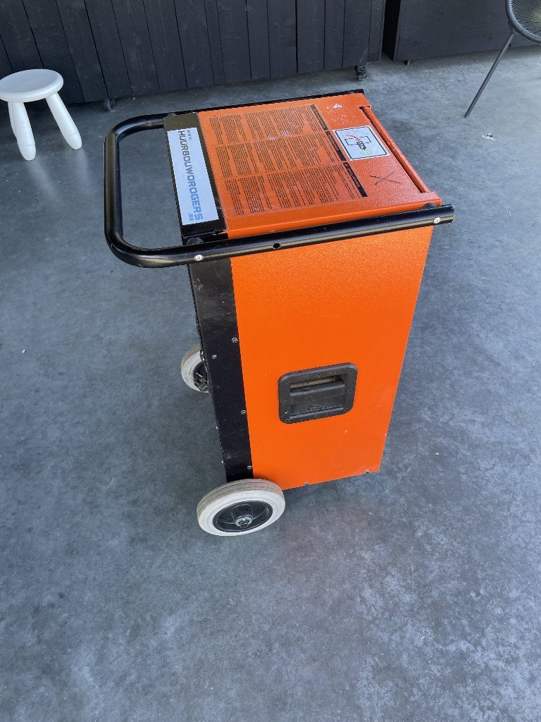 Bouwdroger DF400, Ophalen, Gebruikt