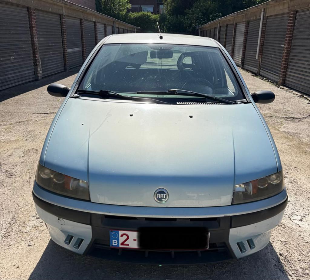 Fiat Punto, Voorwielaandrijving, Stof, Blauw, 5 deurs