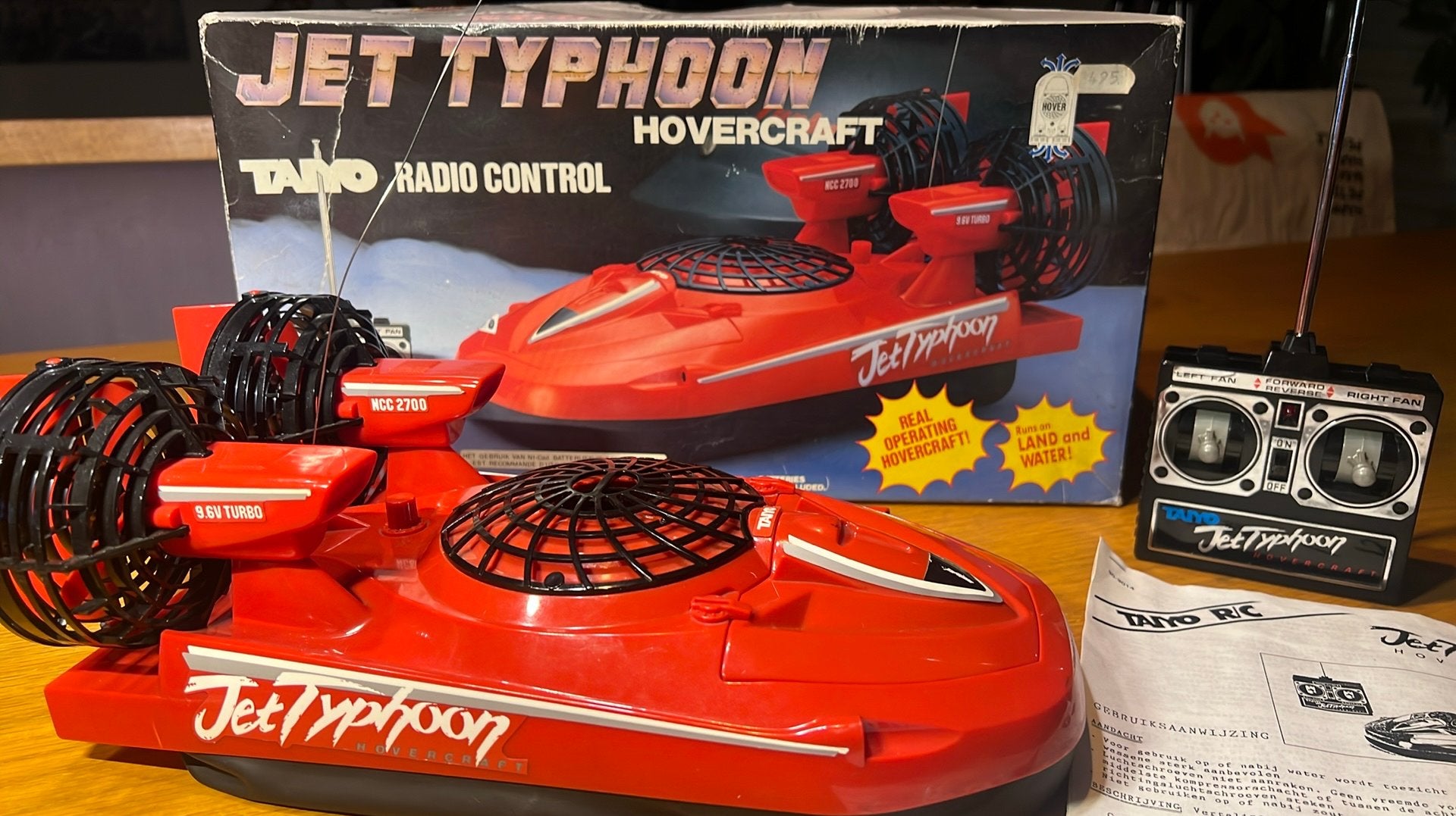 Hovercraft JET TYPHOON TAIYO NIEUWSTAAT MET DOOS, Ophalen of Verzenden, Zo goed als nieuw