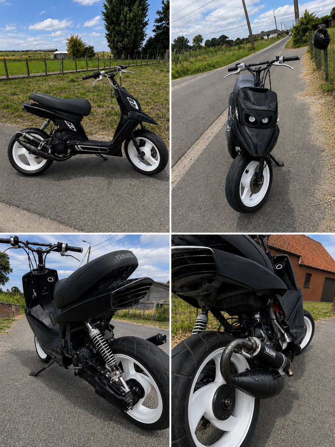 Mbk booster (full bcd), Vélos & Vélomoteurs, Pièces de cyclomoteur | Scooters, Comme neuf, Yamaha, Autres types, Enlèvement ou Envoi