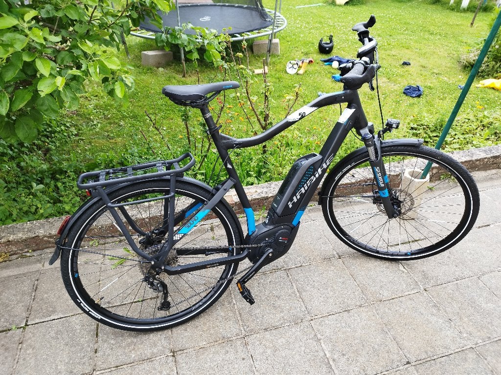 Haibike trekking 5.0 XL, Autres marques, 50 km par batterie ou plus, Comme neuf, 59 cm ou plus