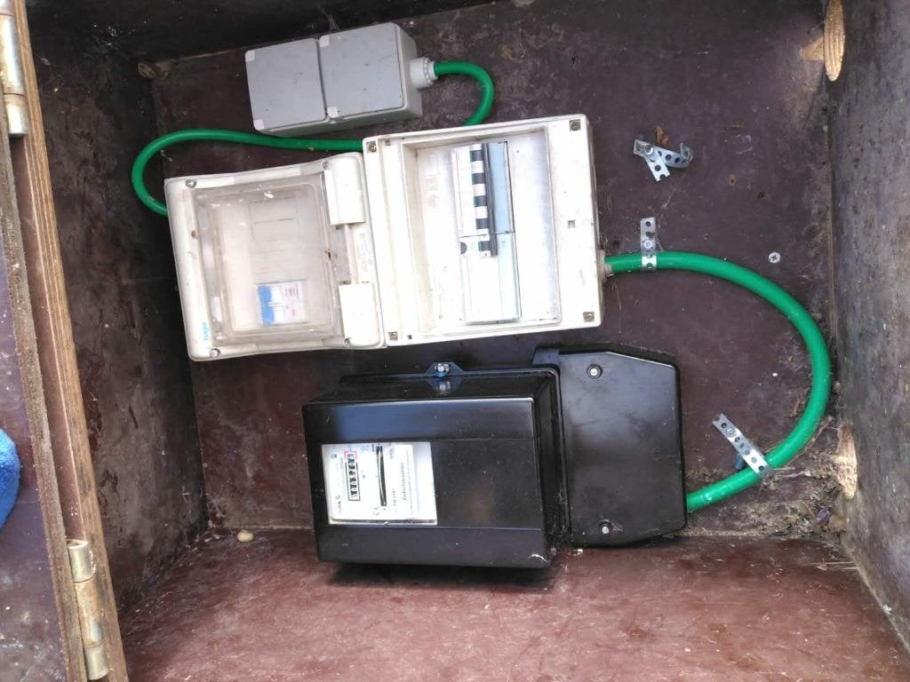 Gekeurde elektriciteitsmeter, Ophalen, Zo goed als nieuw