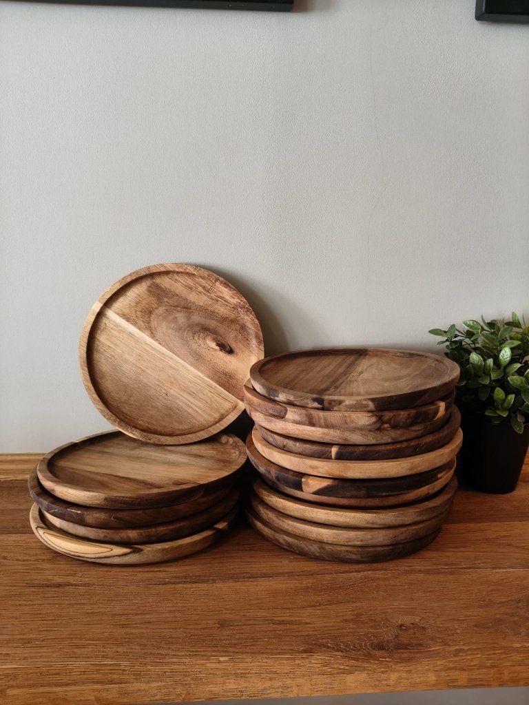 Houten borden Cosy & Trendy, Gebruikt, Overige merken, Vintage, Ophalen of Verzenden