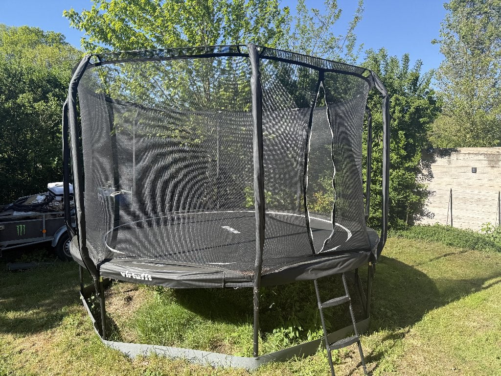 Trampoline VirtuFit Premium Ø 366 cm, Enfants & Bébés, Jouets | Extérieur | Trampolines, Comme neuf, Enlèvement