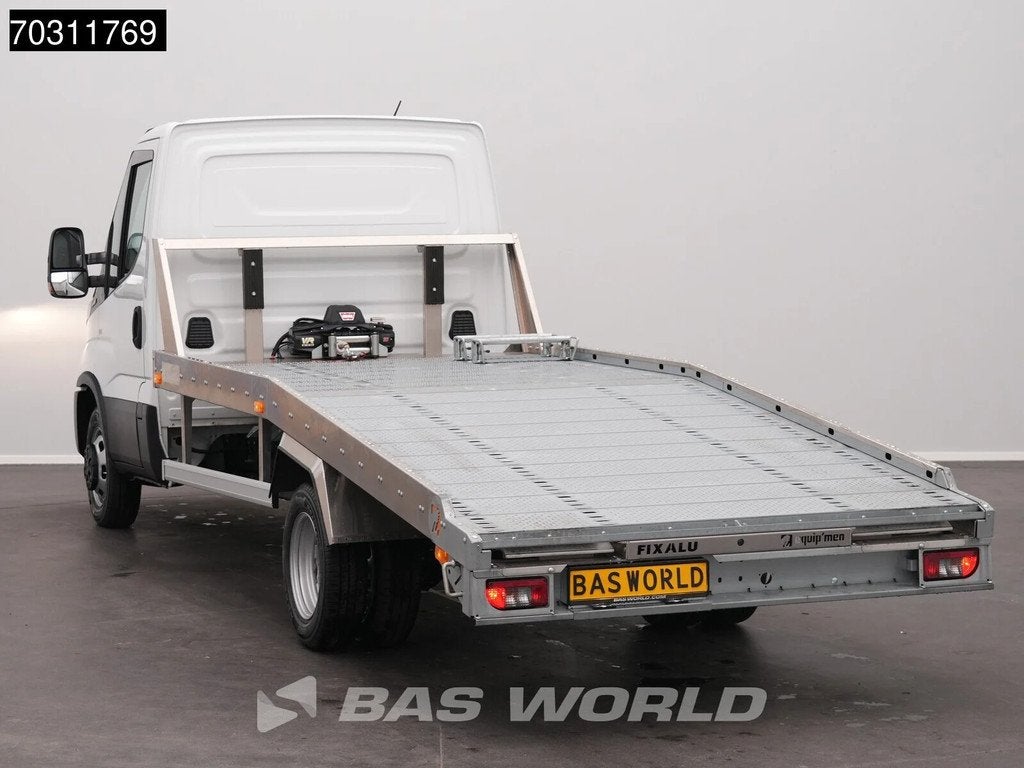 Iveco Daily 35C16 3.0L Autotransporter Dubbellucht 160PK Air, Stof, Euro 6, 4 cilinders, Iveco