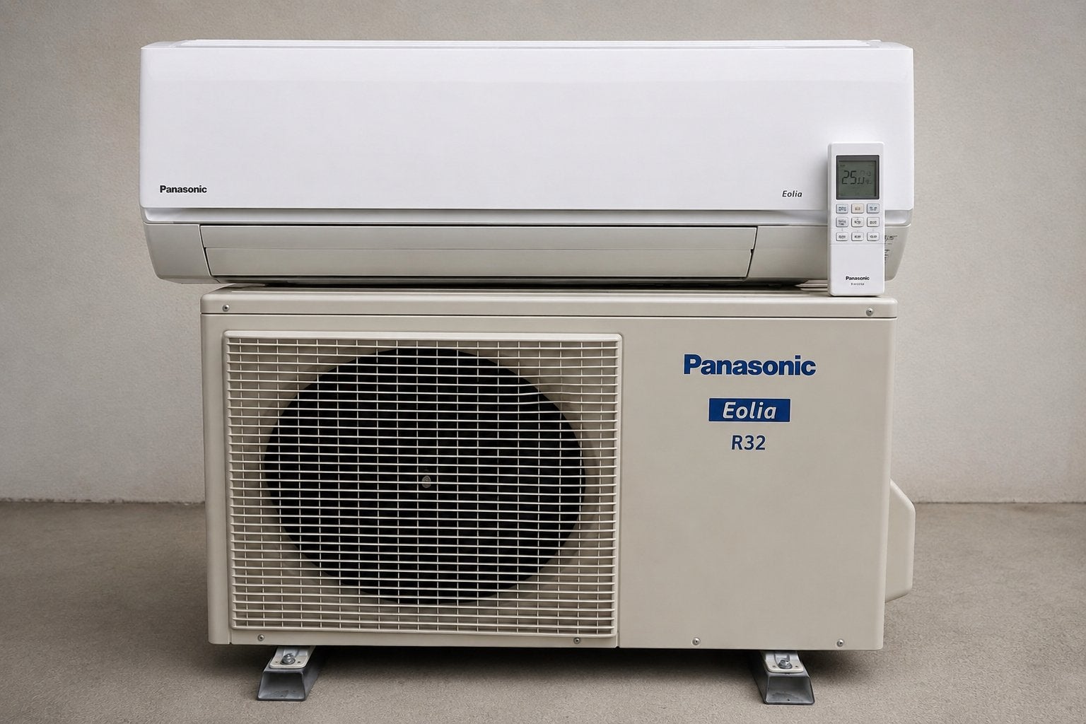 Panasonic R32 airconditioning, Ophalen, Verwarmen, Afstandsbediening