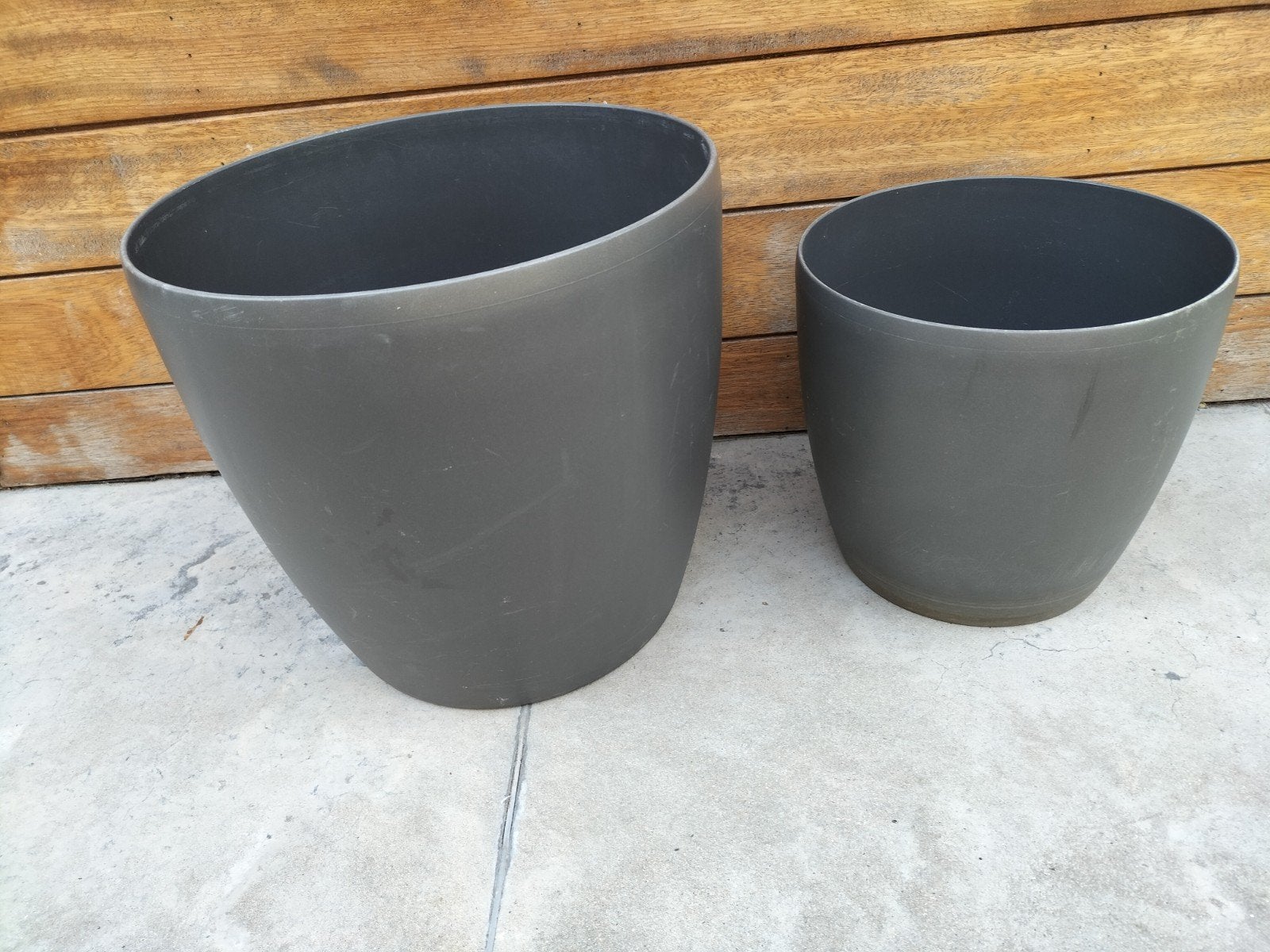 2 bloempotten, Tuin en Terras, Ophalen